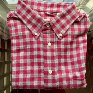 Gitman Bros Vintage Red Plaid Button Down Shirt